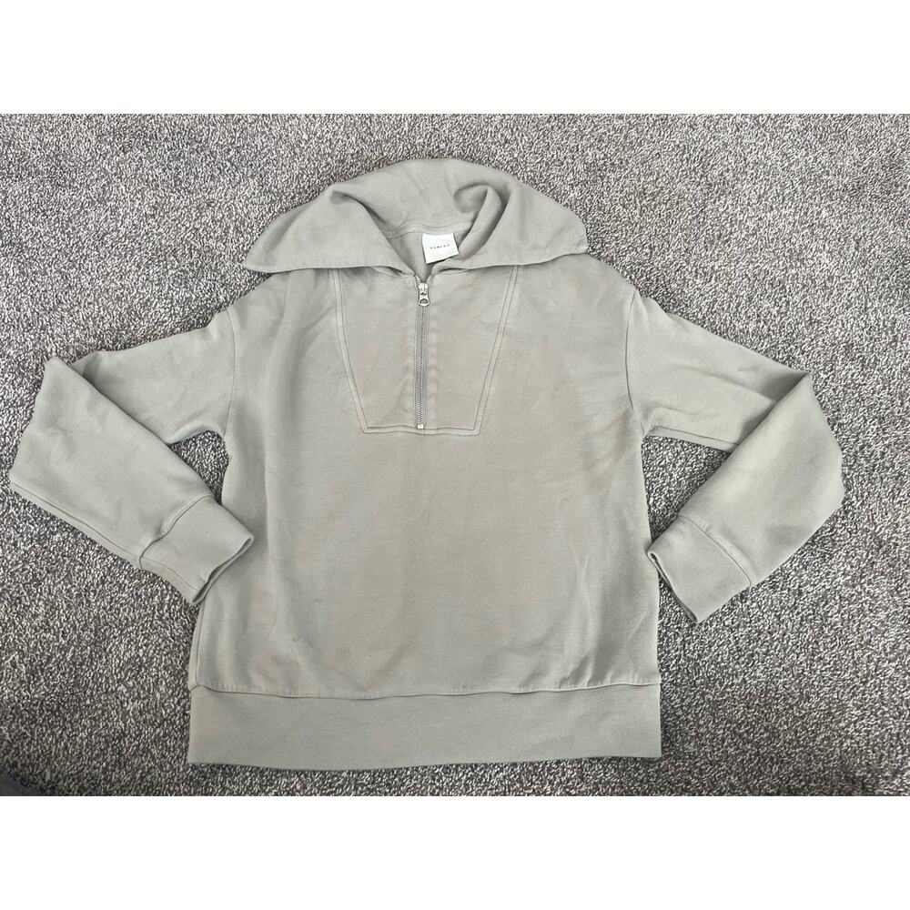 Varley Vine Women's Half Zip Sz Small? Pullover Sweatshirt Quarter Zip Green JJ